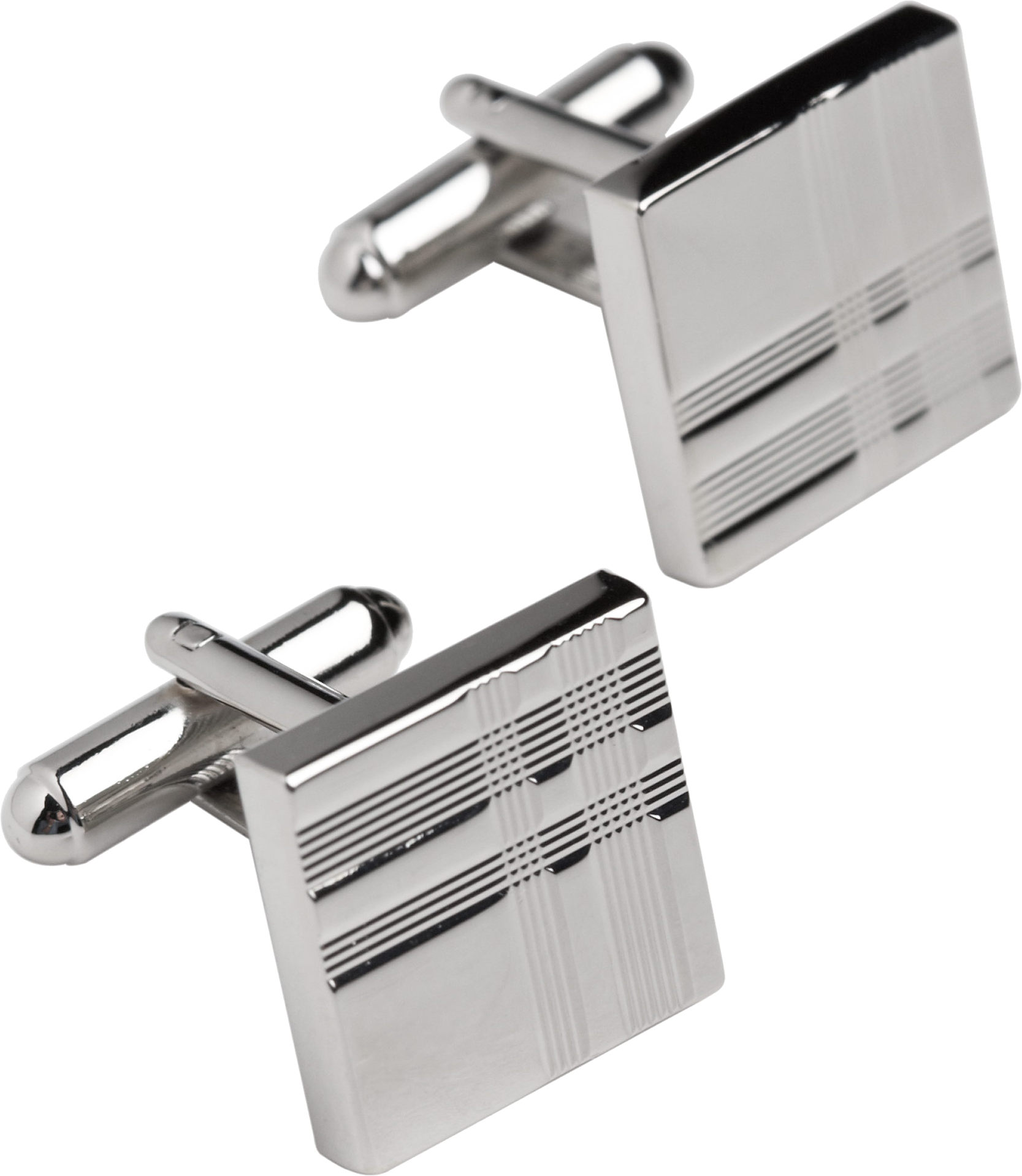 Silver Square Cufflinks