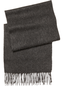 Joseph & Feiss Charcoal Wool Scarf