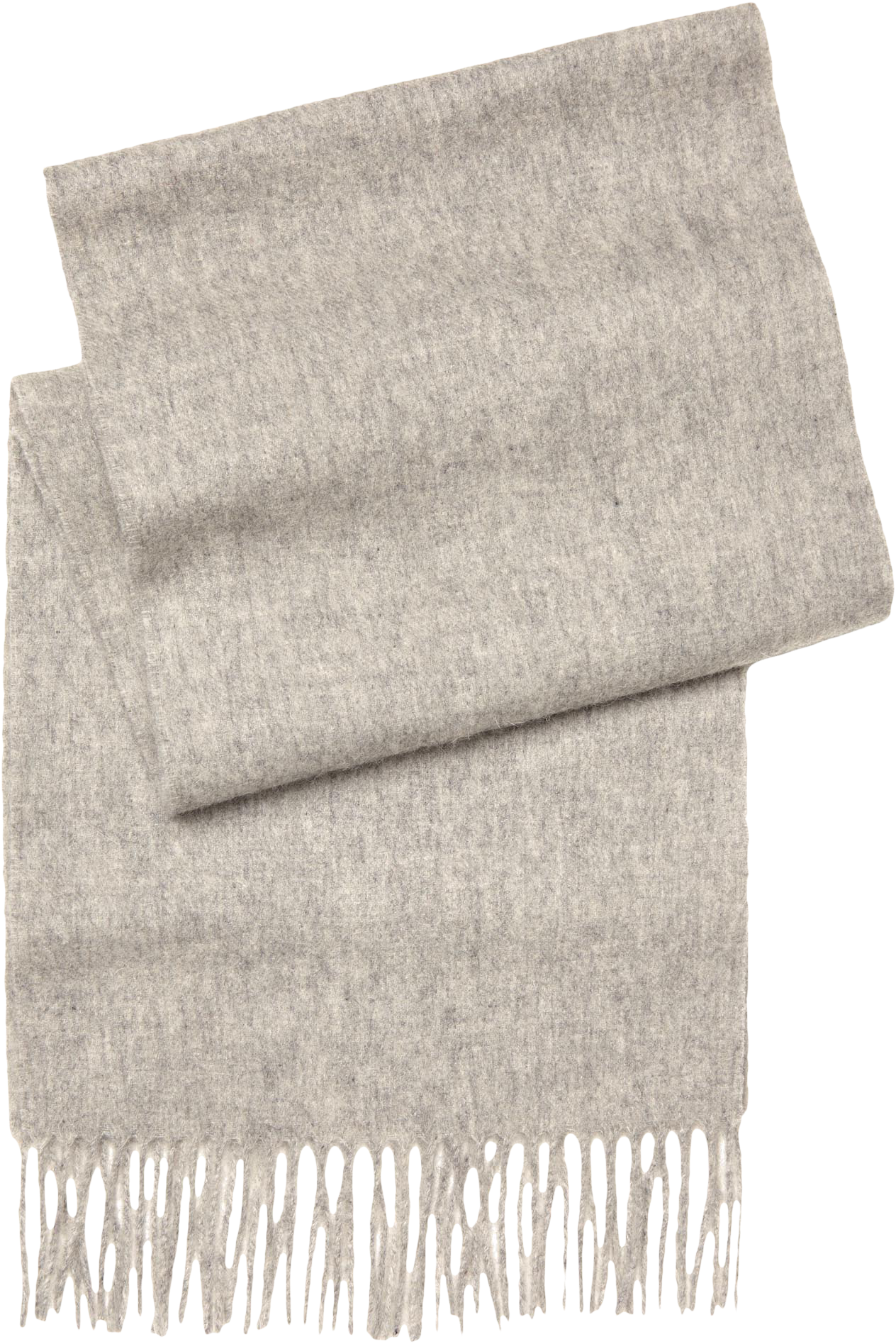 Joseph & Feiss Gray Extra Long Wool Scarf