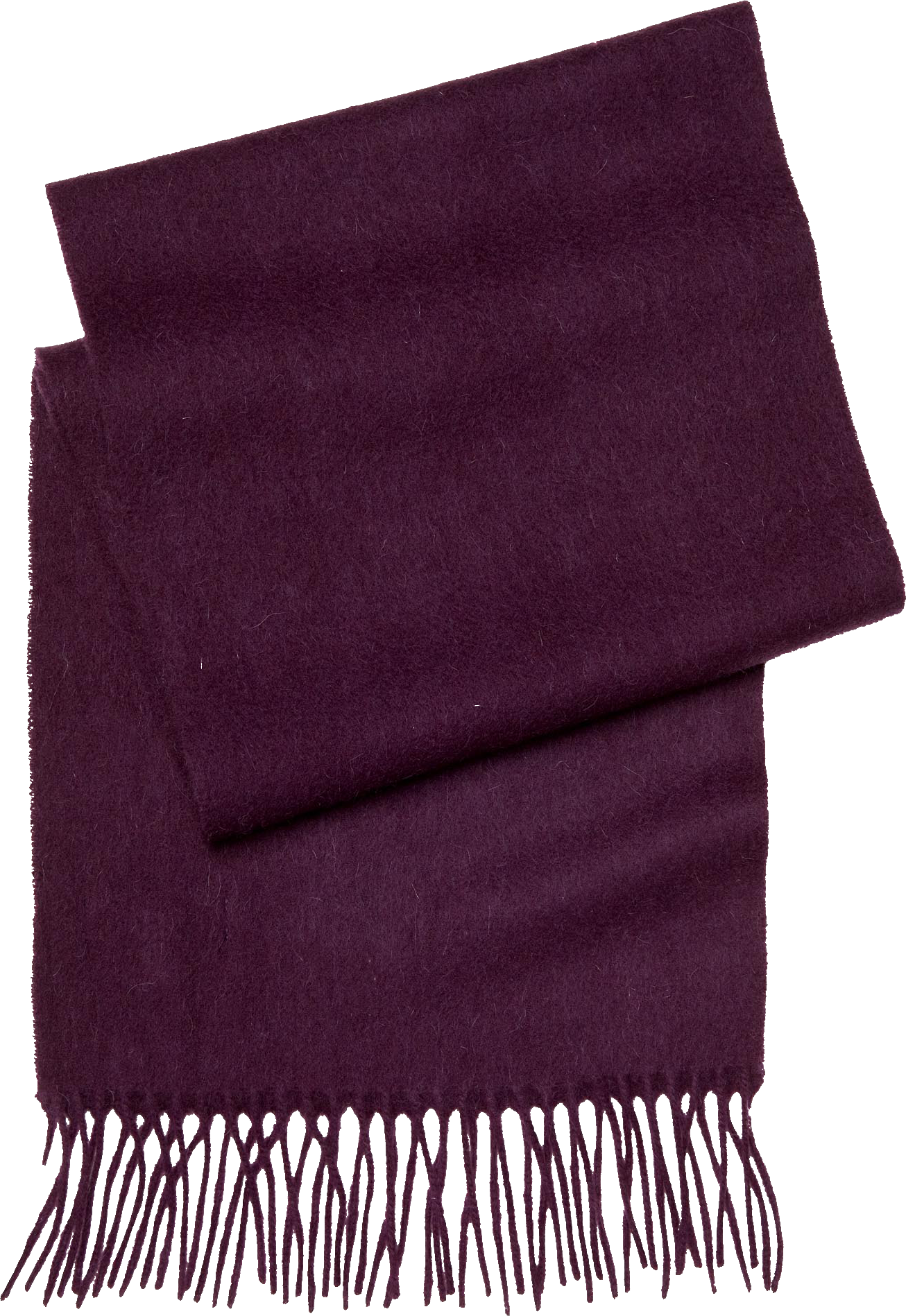Joseph & Feiss Purple Extra Long Wool Scarf