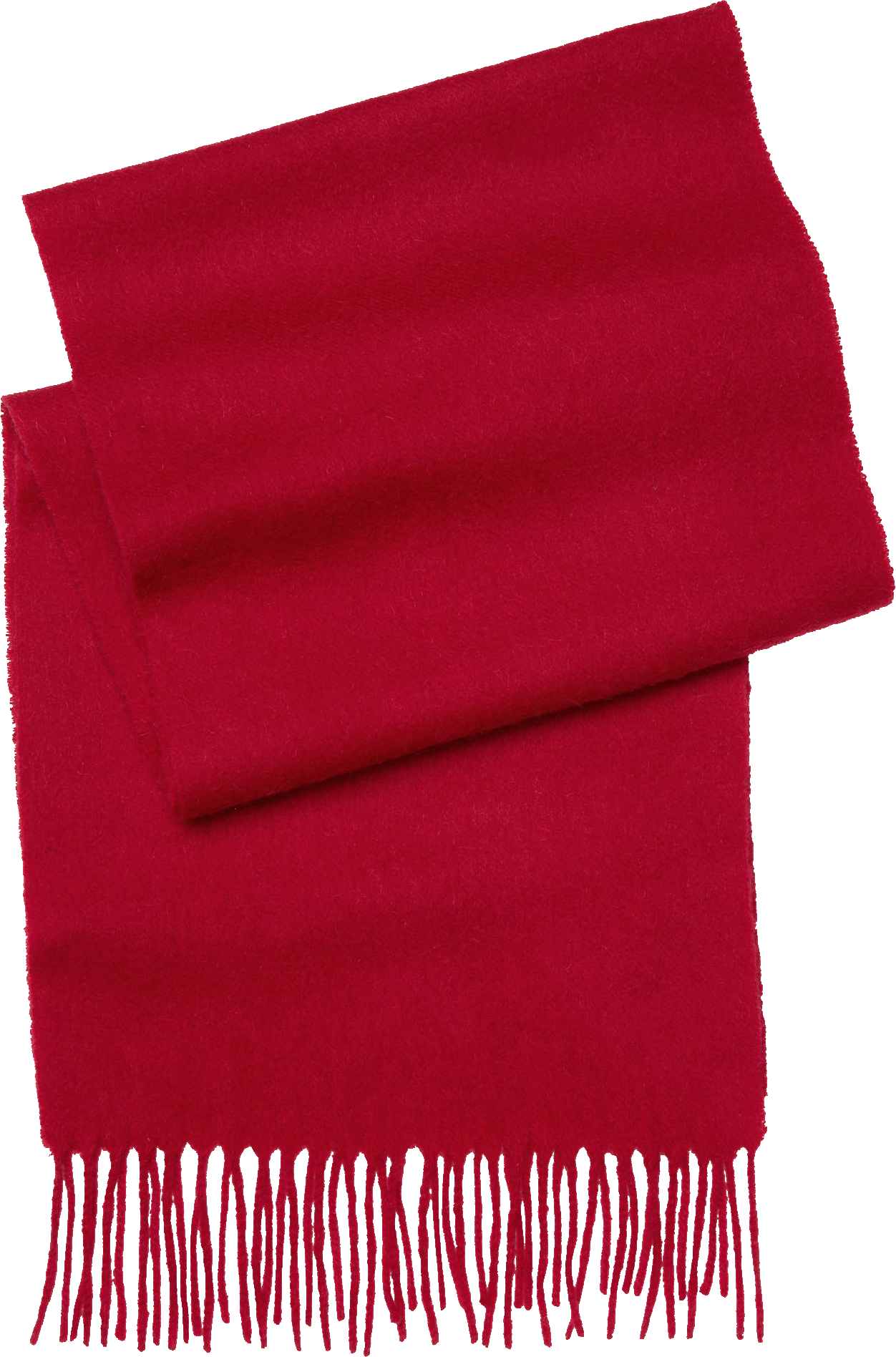 Joseph & Feiss Red Extra Long Wool Scarf