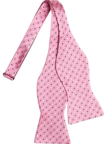 Tommy Hilfiger Pink Polka Dot Bow Tie