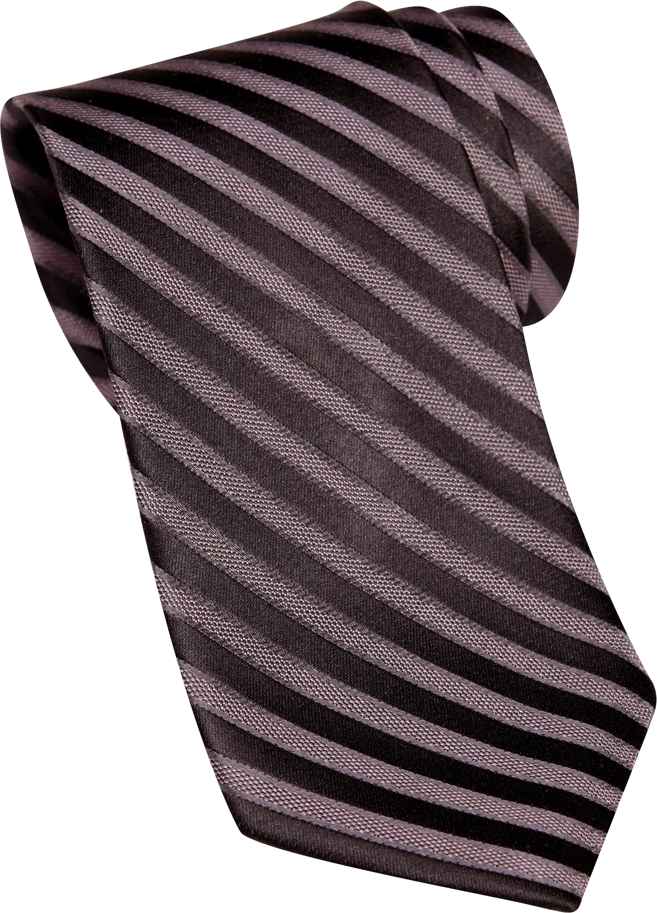 Wilke Rodriguez Lavender Stripe Skinny Silk Tie