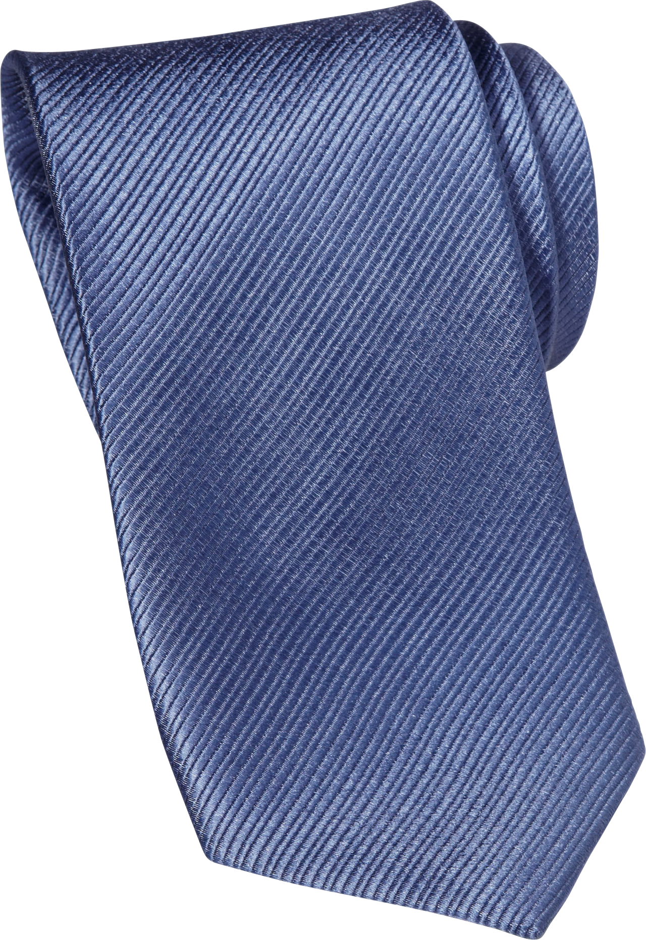 Egara Light Blue Stripe Narrow Silk Tie