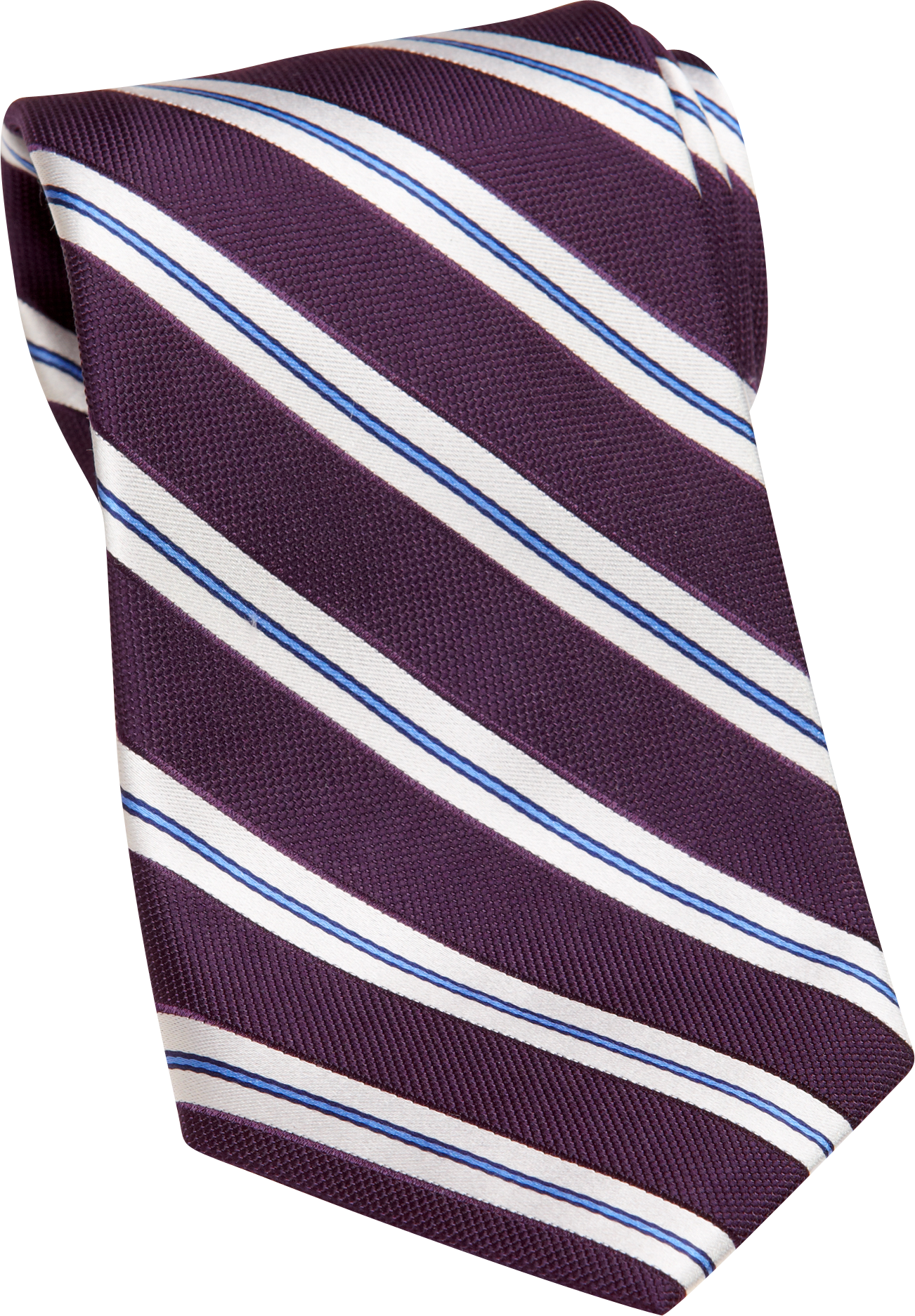 Nautica Purple Oxford Stripe Tie