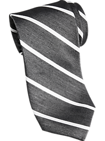 Nautica Black Stripe Narrow Tie