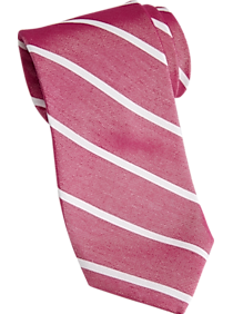 Nautica Pink Stripe Narrow Tie