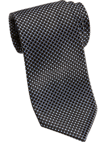 Nautica Black Check Narrow Tie