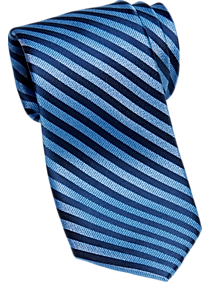 Nautica Blue Stripe Narrow Tie