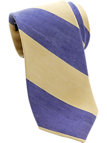 Nautica Blue & Yellow Stripe Narrow Tie