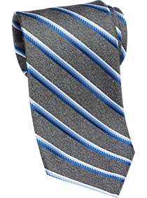 Platinum Designs Blue Stripe Narrow Tie