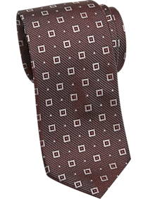 Platinum Designs Burgundy Narrow Tie