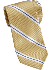 Nautica Yellow Stripe Narrow Tie