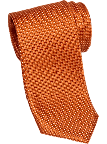Esquire Orange Tic Skinny Tie