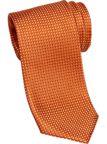 Esquire Orange Tic Skinny Tie