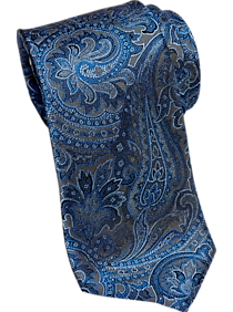 Joseph Abboud Blue Paisley Narrow Tie