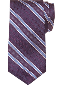 Joseph Abboud Purple & Blue Stripe Narrow Tie
