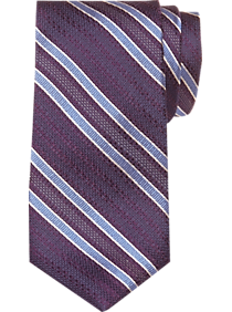 Joseph Abboud Purple & Blue Stripe Narrow Tie