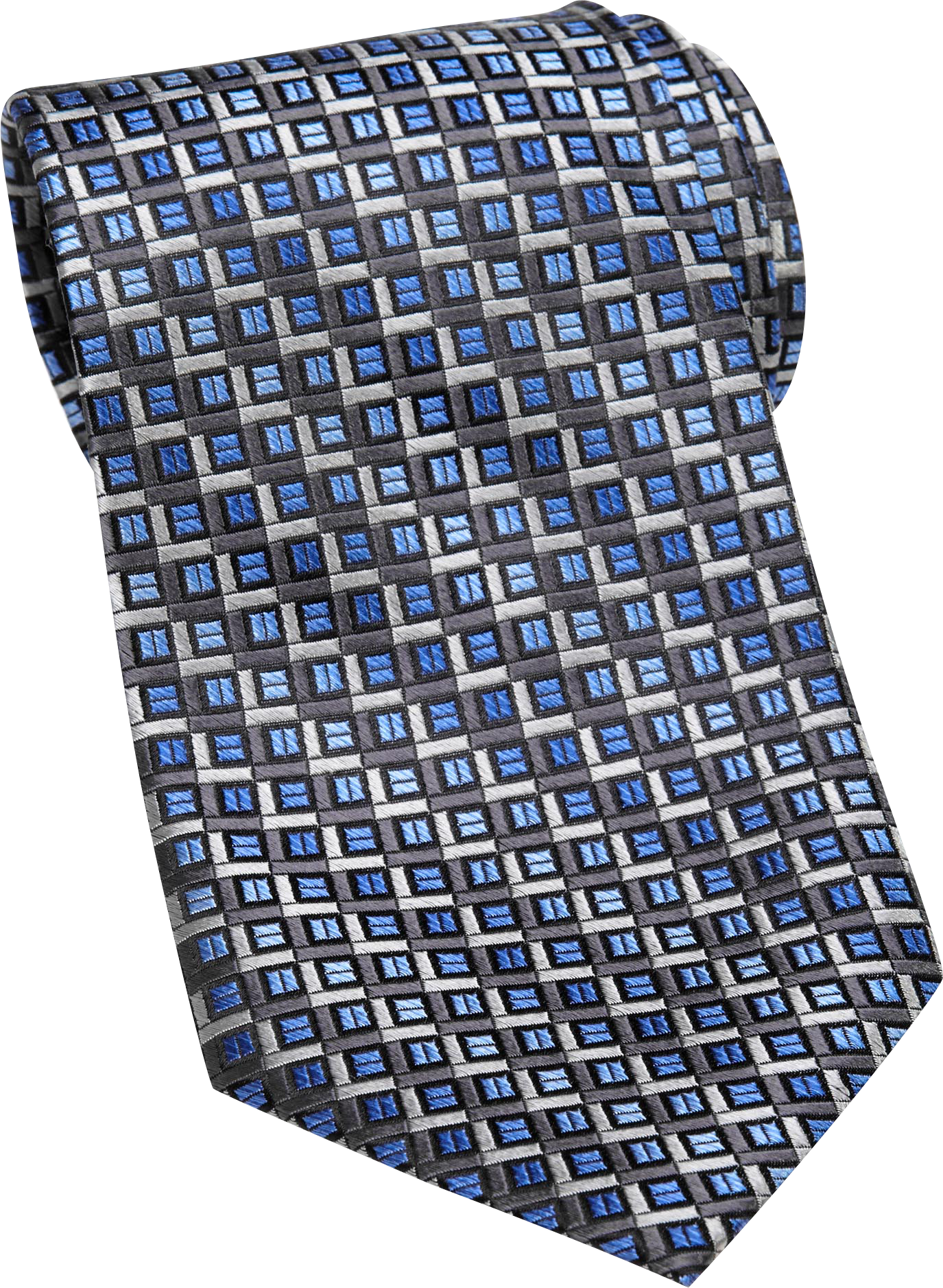 Platinum Designs French Blue Mini Geometric Tie