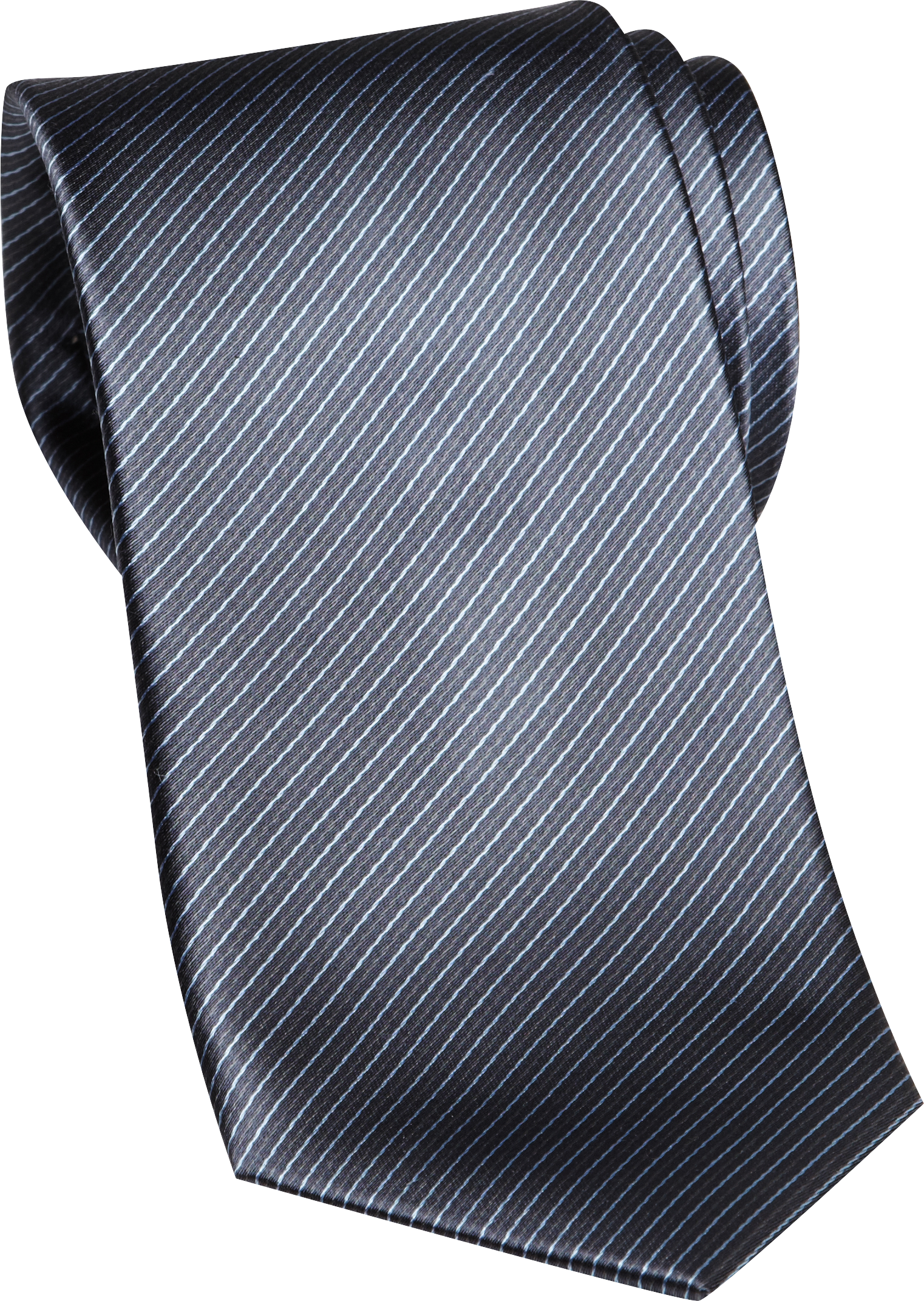 Egara Periwinkle and Gray Silk Tie
