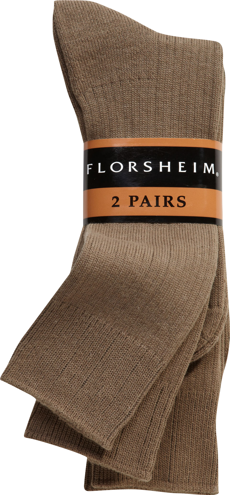 Florsheim Taupe Socks (Two-Pack)