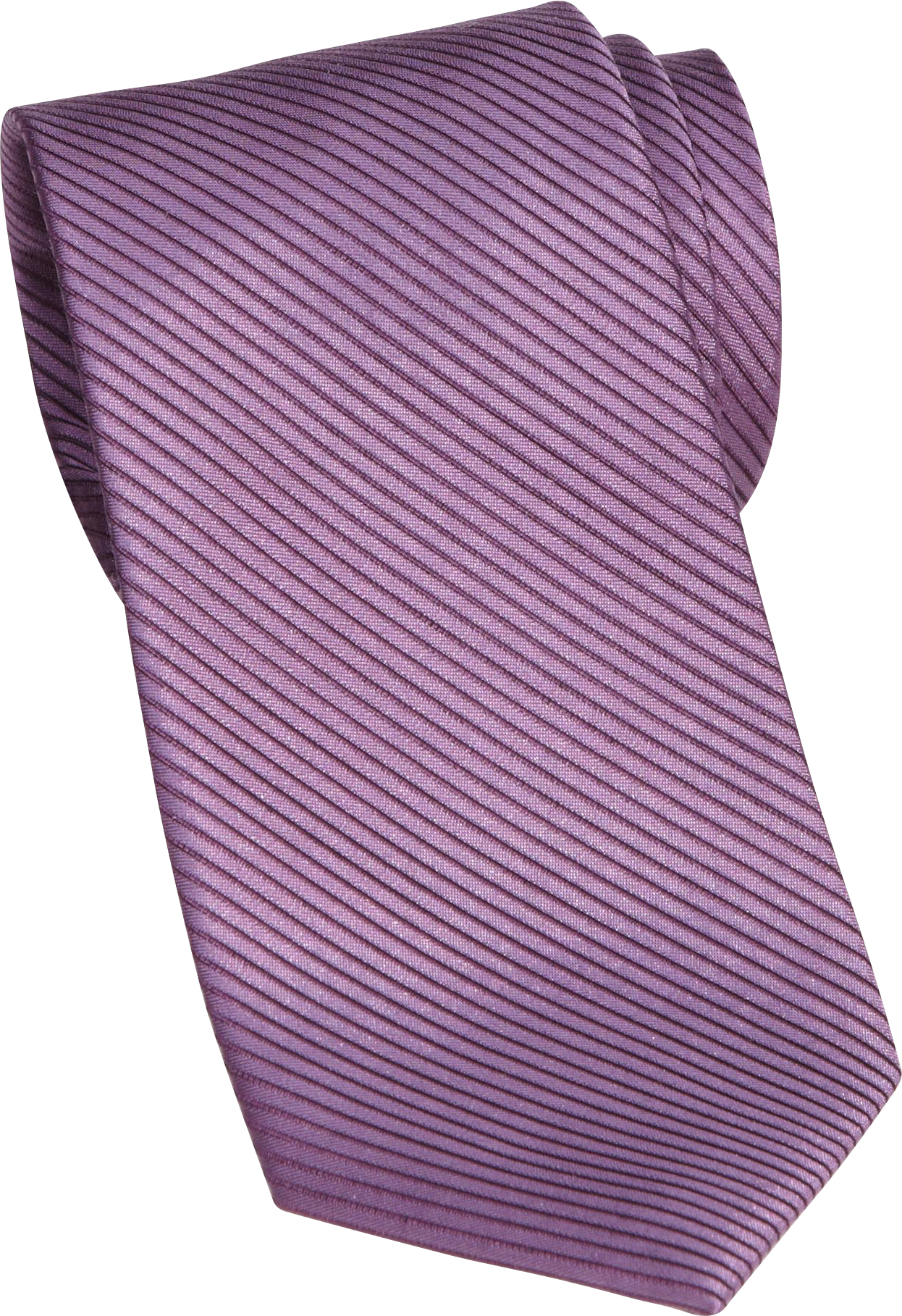 Calvin Klein Purple Mini Stripe Skinny Silk Tie