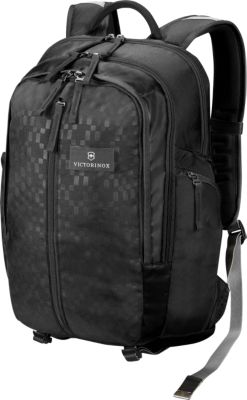 Victorinox Black Vertical-Zip Laptop Backpack