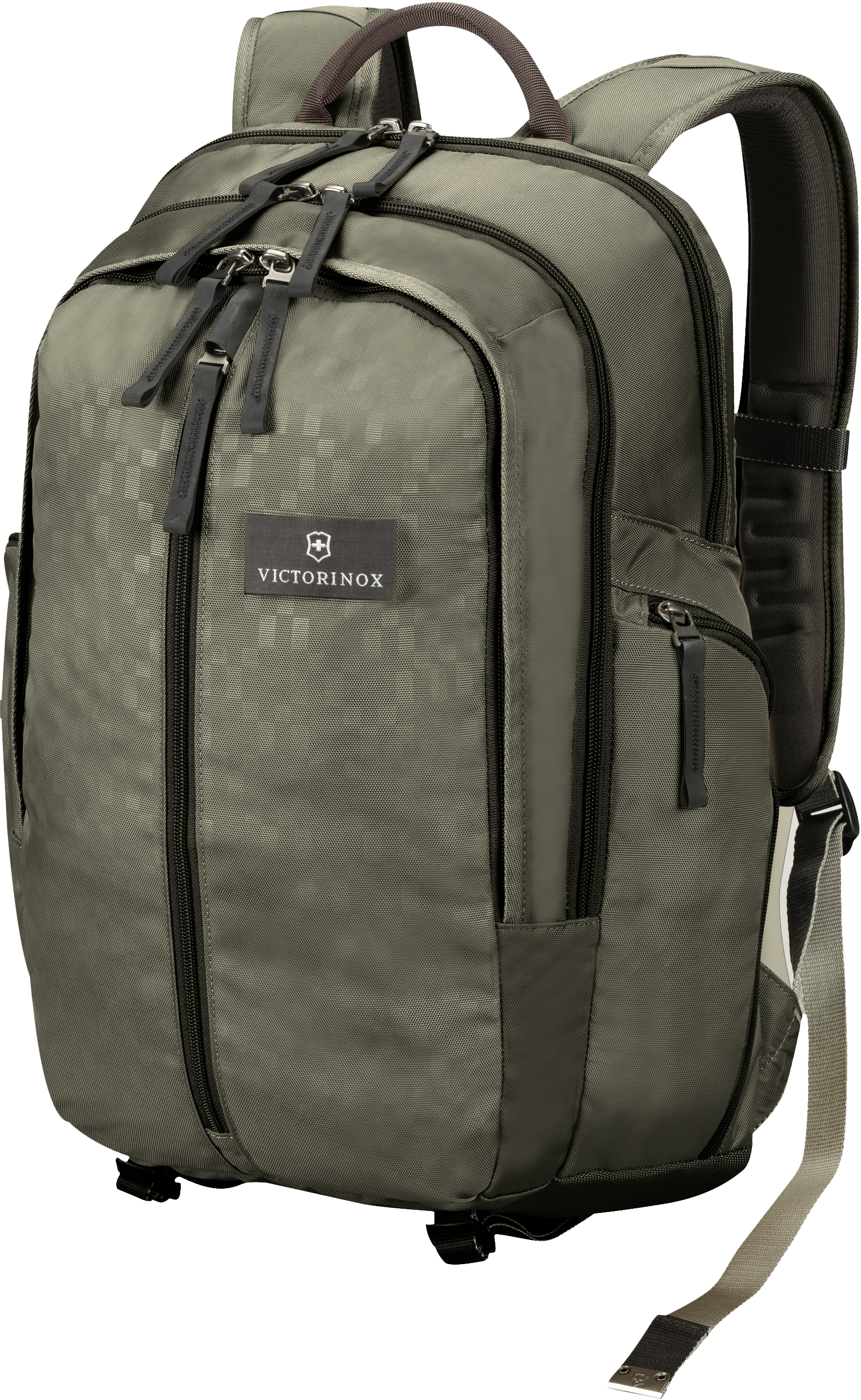 Victorinox Moss Green Vertical-Zip Laptop Backpack