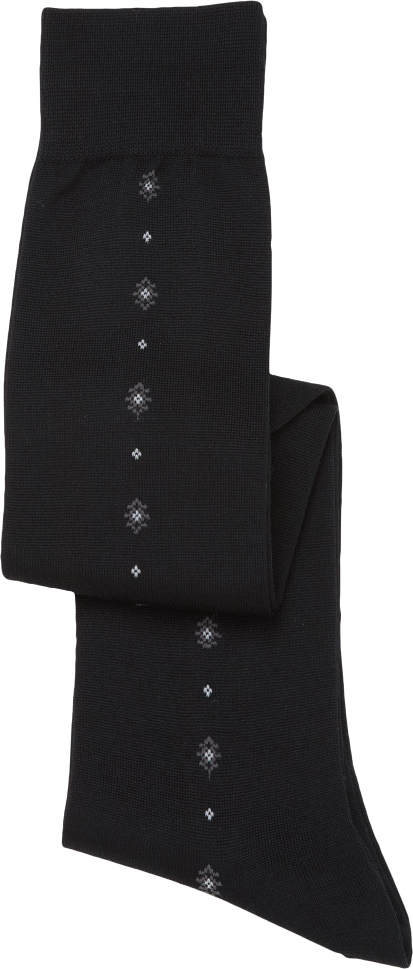 Single Over the Calf Sock Black