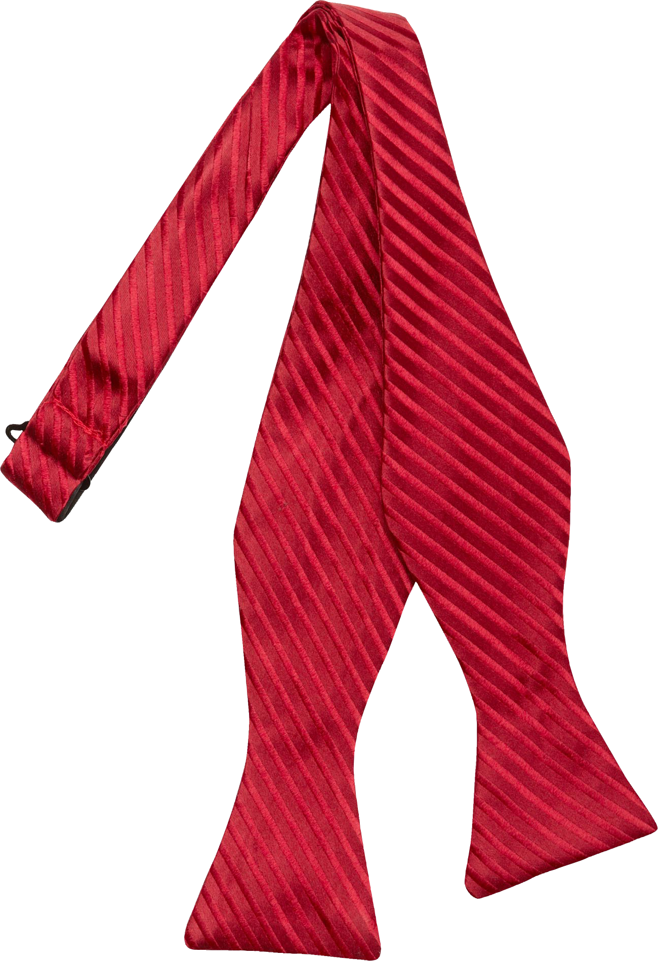 Campia Moda Red Stripe Bow Tie