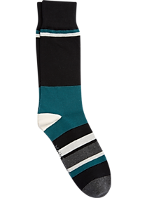 Zanzara Black & Green Socks