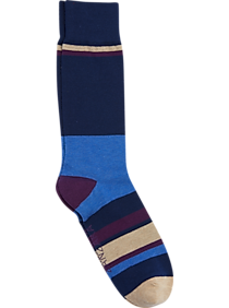 Zanzara Navy Stripe Socks