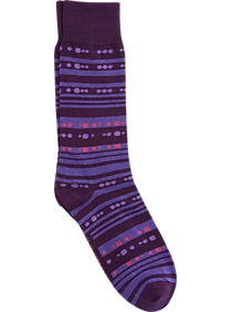 Zanzara Purple Stripe Socks