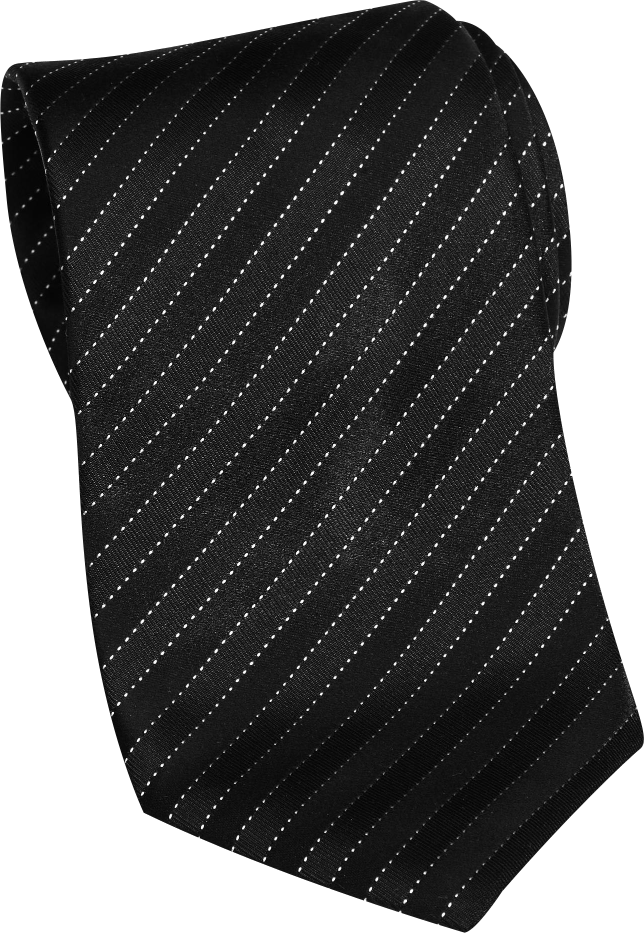 Sean John Black Stripe Silk Tie