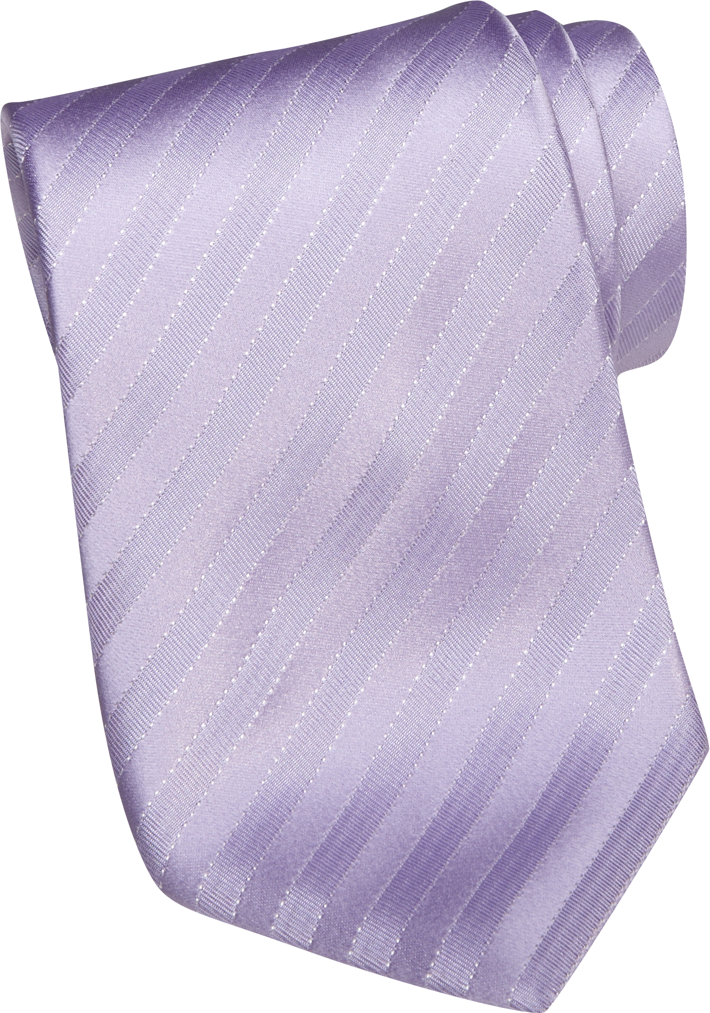 Sean John Lilac Stripe Silk Tie