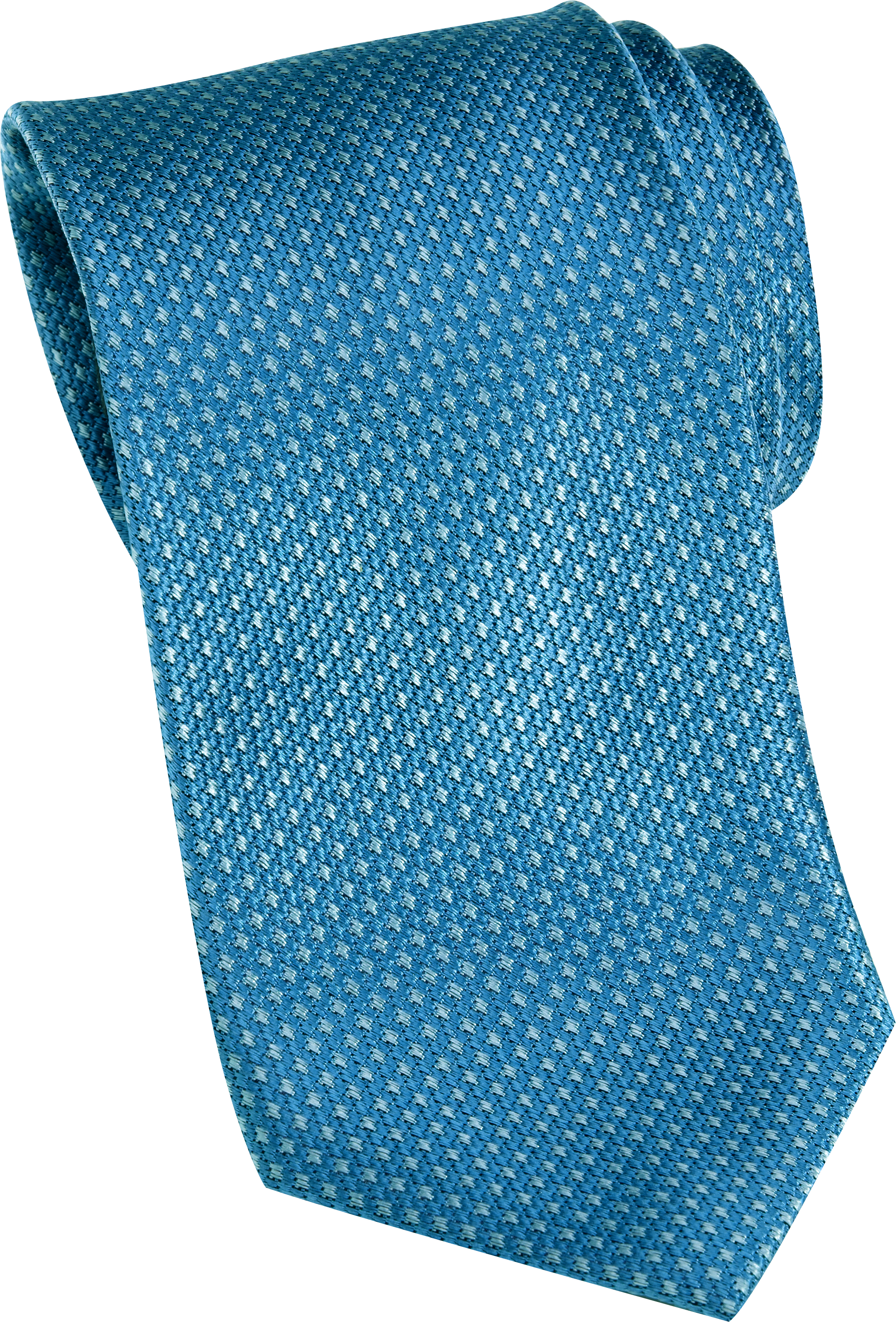 Egara Blue Bird's Eye Narrow Tie