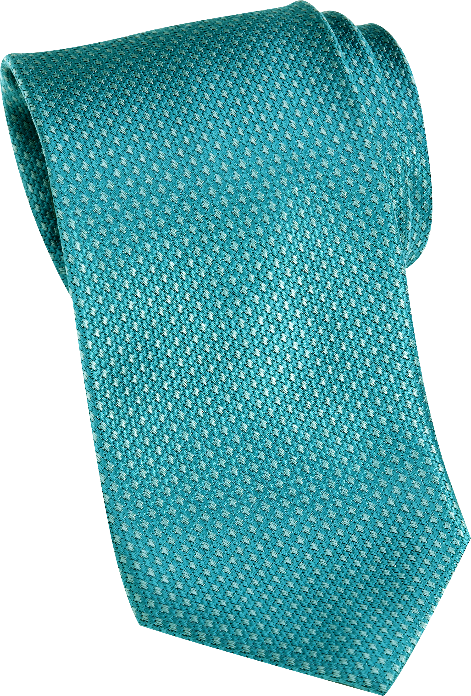 Egara Teal Check Narrow Tie