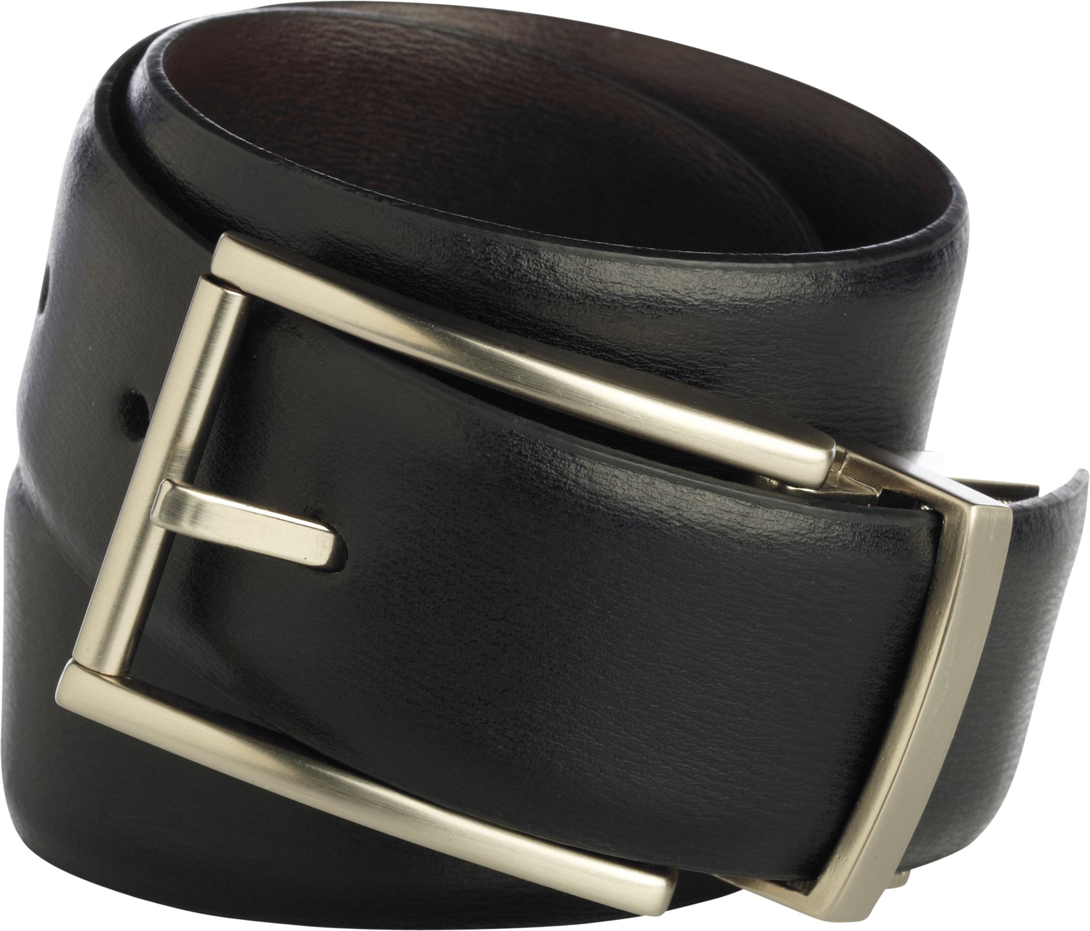 Calvin Klein Black and Brown Reversible Leather Belt