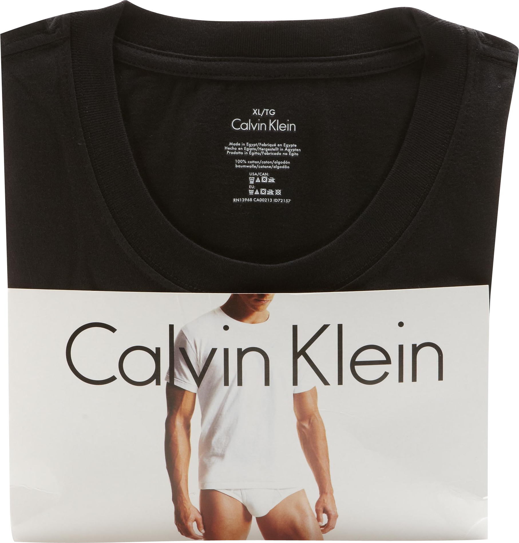 Calvin Klein Black Crewneck T-Shirt (Three-Pack)
