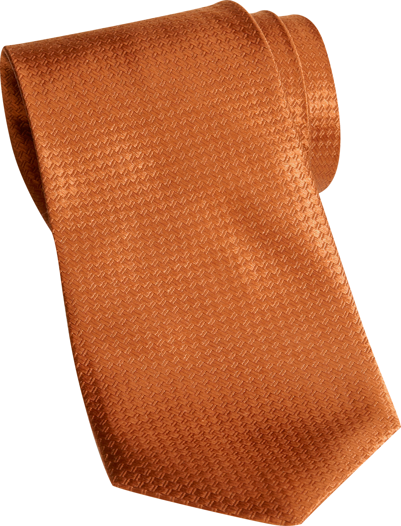 Jhane Barnes Orange Narrow Tie
