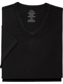 Calvin Klein V-Neck Cotton Stretch Tee Shirt 2-Pack