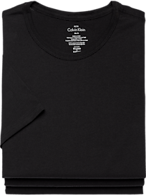 Calvin Klein Black Crew Neck Cotton Classic Tee Shirt 3-Pack