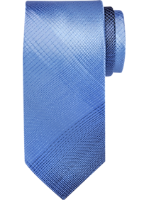 Calvin Klein Blue Plaid Narrow Tie
