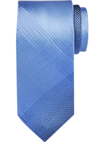 Calvin Klein Blue Plaid Narrow Tie