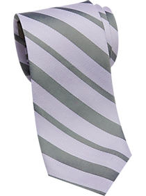 Calvin Klein Lilac Stripe Narrow Tie
