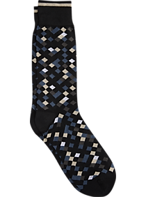 Egara Black Diamond Dress Socks