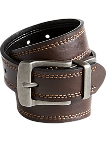 Levi's Black & Brown Reversible Leather Belt