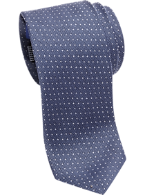 Egara Royal Blue Polka Dot Skinny Tie