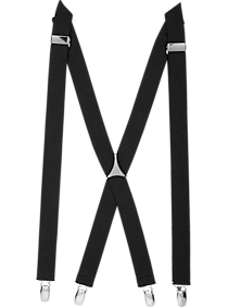 Egara Black Clip Suspenders