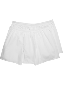 Jockey White Full-Cut Boxers 2-Pack